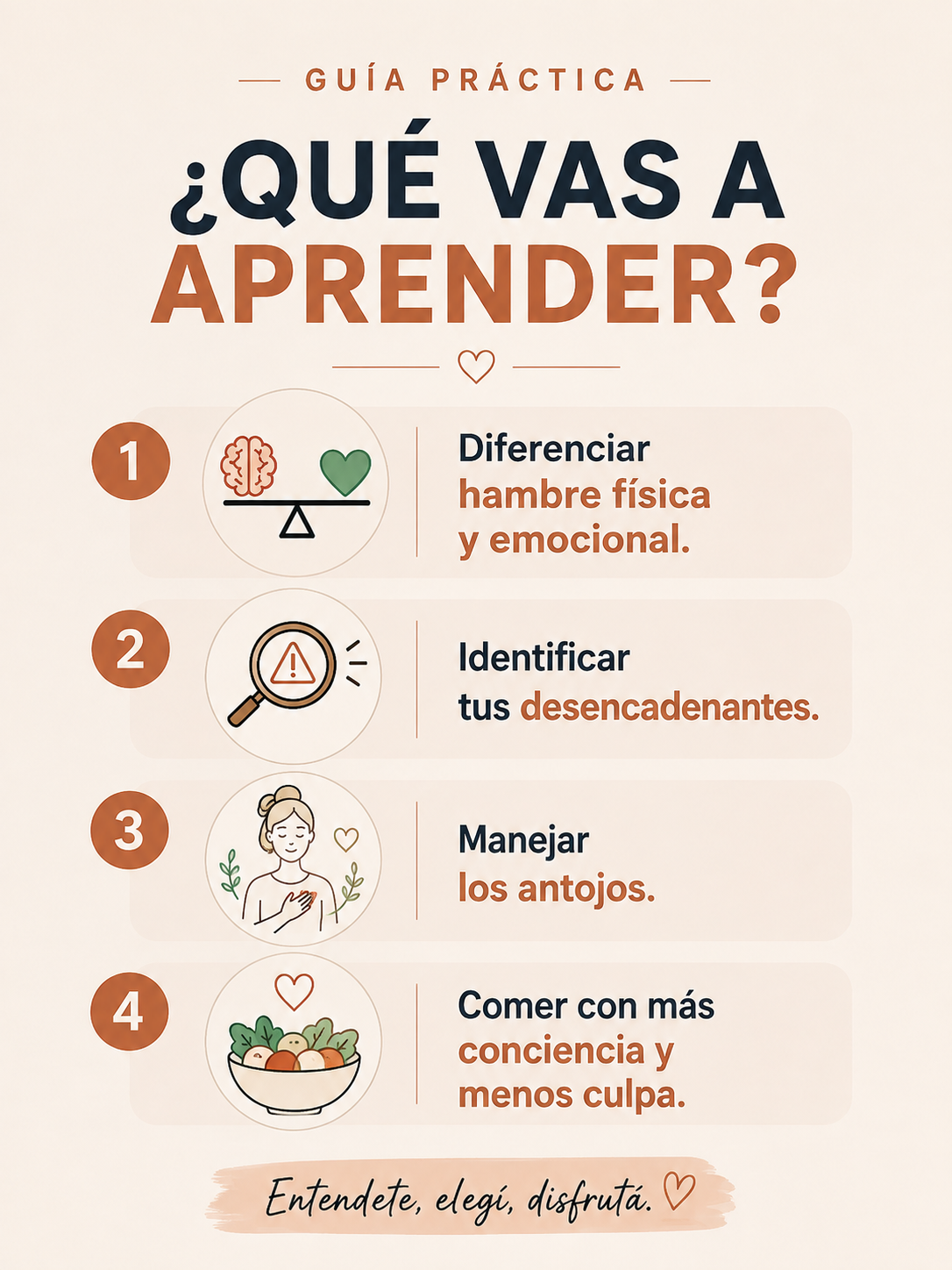 Volvé a tener el control | Guía práctica + 3 bonus